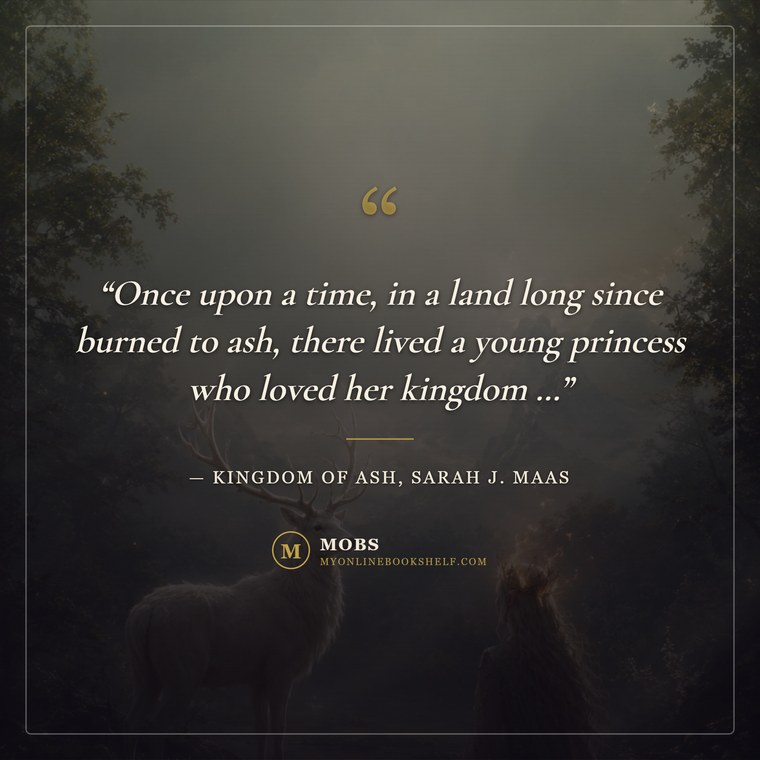 A favourite book quote shared as a card, styled to your theme